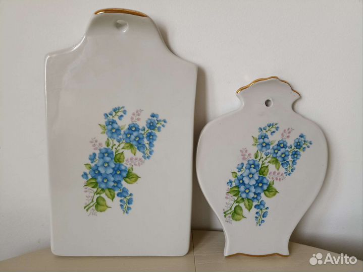 Фарфоровая посуда Дулево, незабудки, СССР