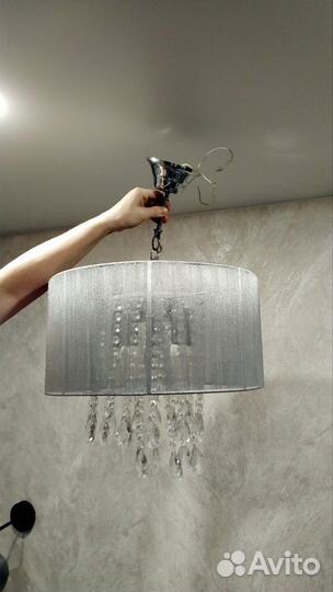 Люстра потолочная подвесная бу