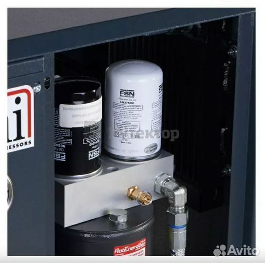 Витовой компрессор Fini 4.0-0.8-200 на ресивере