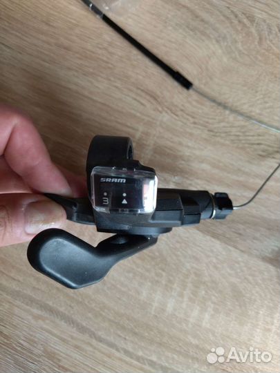 Манетка sram передняя + переключатель