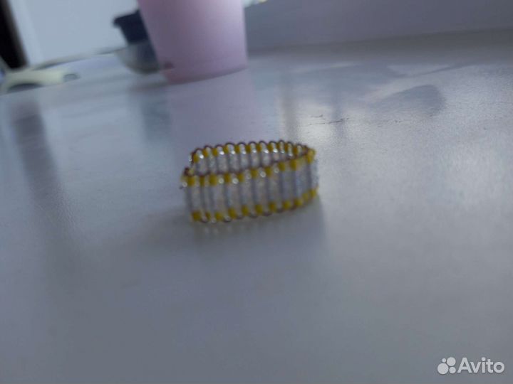 Колечко из бисера