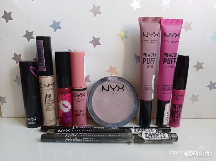 Набор косметики NYX, 11 позиций