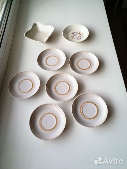 Новые блюдце тарелки салатник