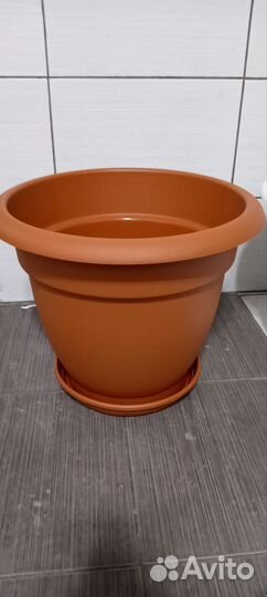 Кашпо с поддоном 27 литров