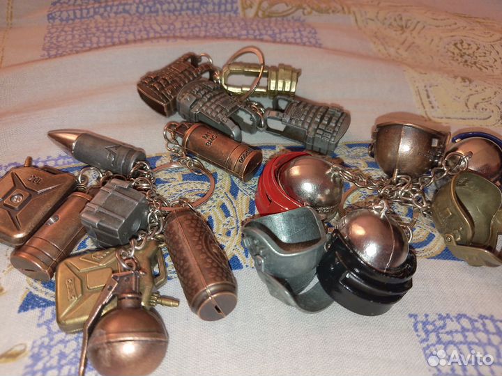 Брелки коллекционные pabg