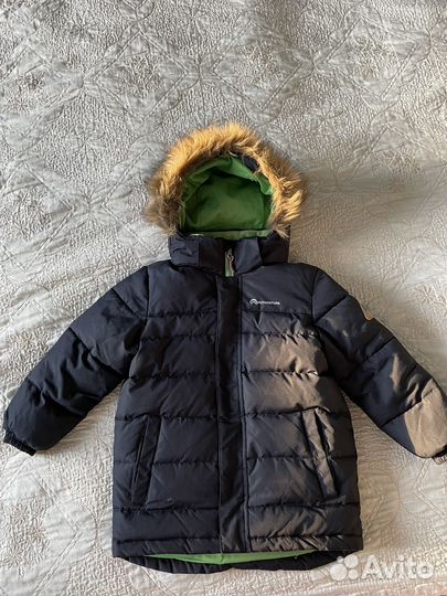 Парка утепленная 110 на мальчика