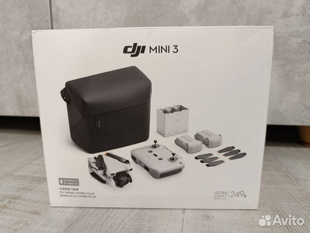 Квадрокоптер Dji mini 3 fly more combo