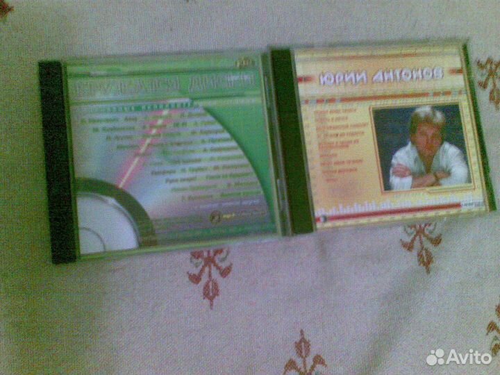 CD Диски с Музыкой, чтением книг. Футляры для дис