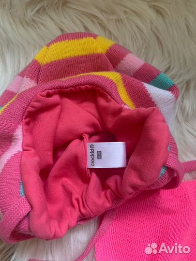 Комплект шапка, шарф Crockid 50-52