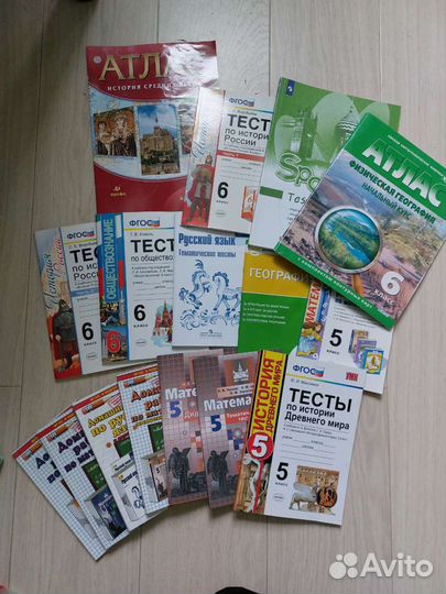Учебник пособия, тесты, дидактические материалы