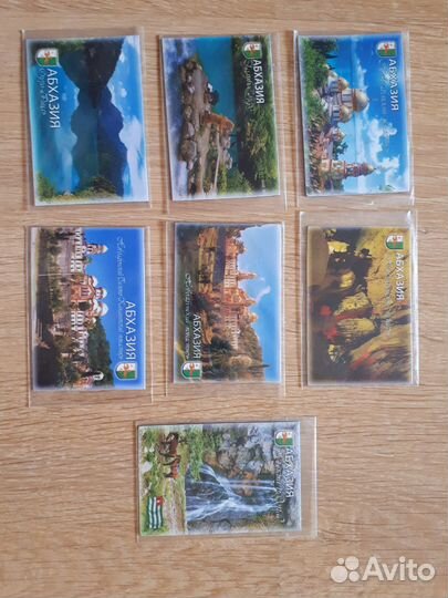 Магниты на холодильник из Абхазии