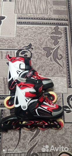 Роликовые коньки детские раздвижные