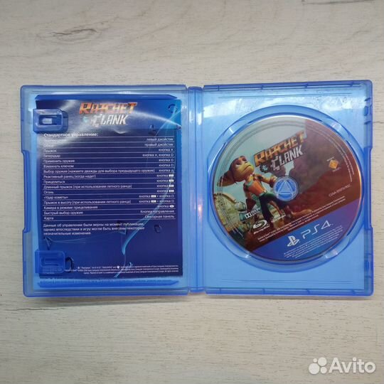 Ratchet & Clank диск игры PS4
