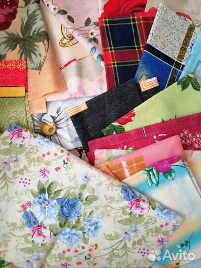 Остатки ткани бязь