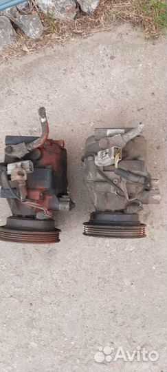 Компрессор кондиционера 4E-FE, 5E-FE Toyota