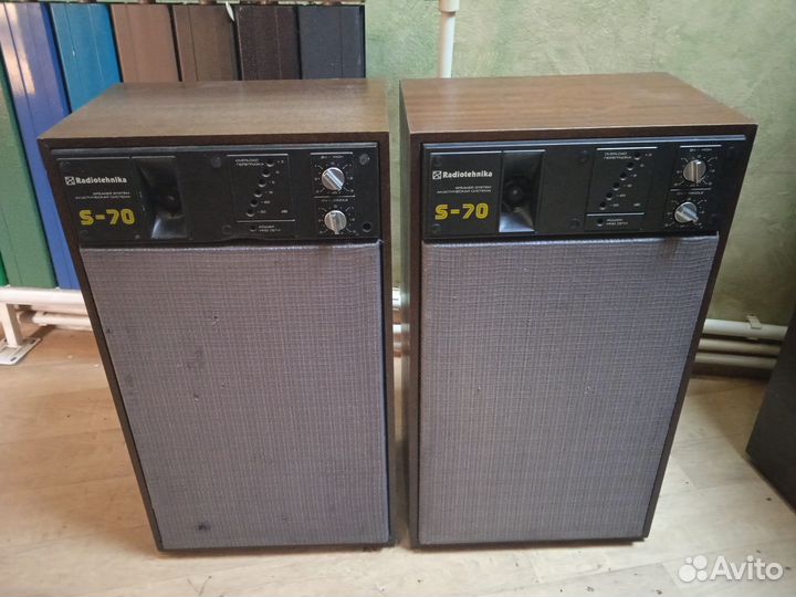 Колонки. Радиотехника s 70. Активные