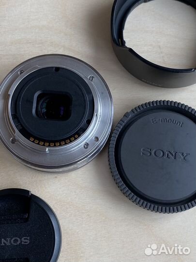 Объектив sony e 16mm f2,8