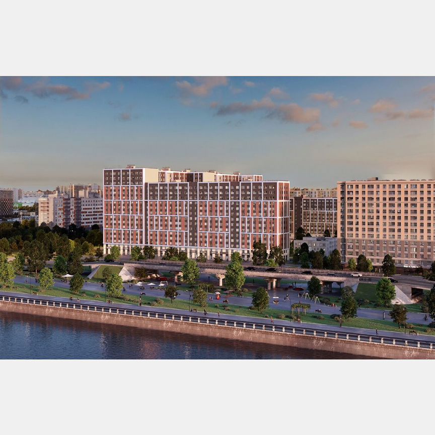 1-к. апартаменты, 35,5 м², 3/14 эт.