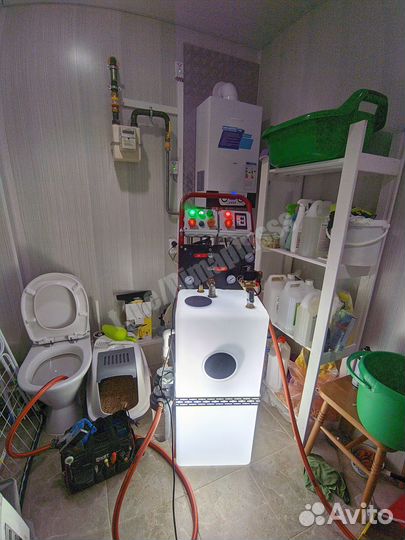 Промывка отопления