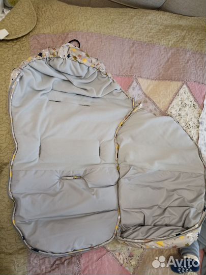 Зимний конверт в коляску Mansita