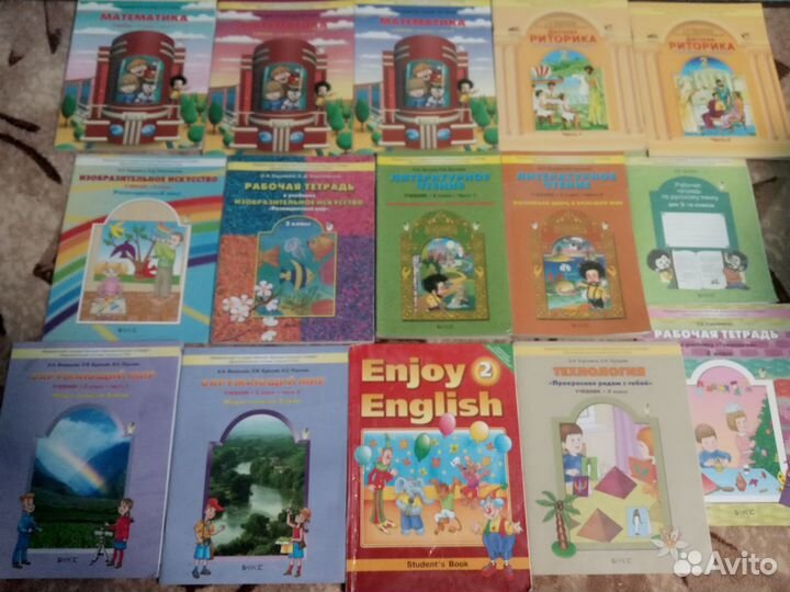 Учебники и рабочие тетради 2-3 класс, 