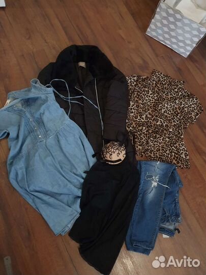 Вещи женские пакетом 46 48