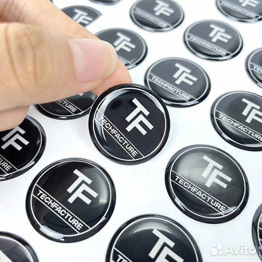 Эпоксидная смола, наклейка 3Д