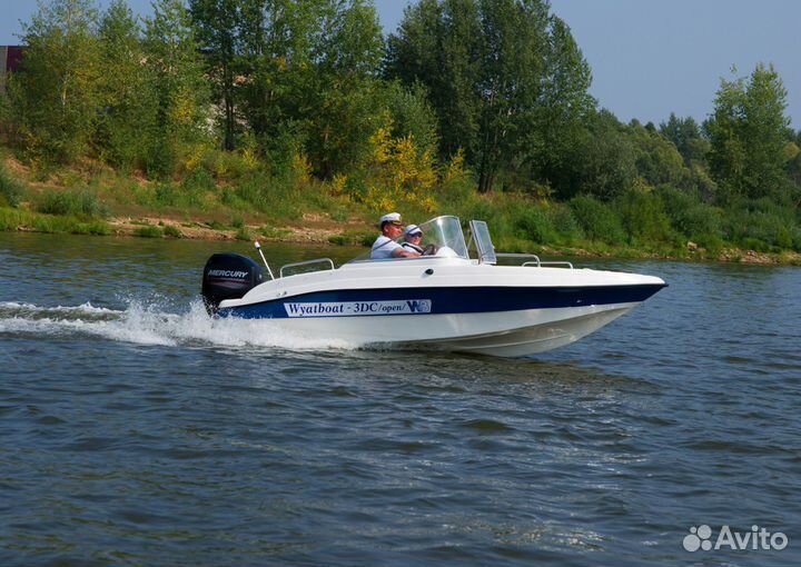 Новый катер Wyatboat 3 DC Open длина 4,7 м