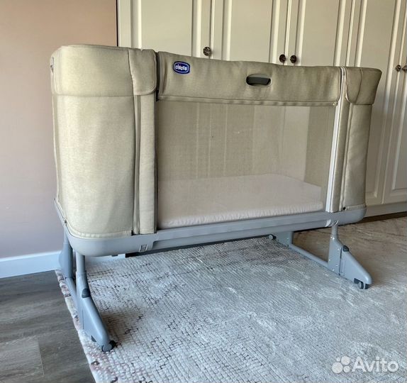 Кроватка приставная chicco next2me forever