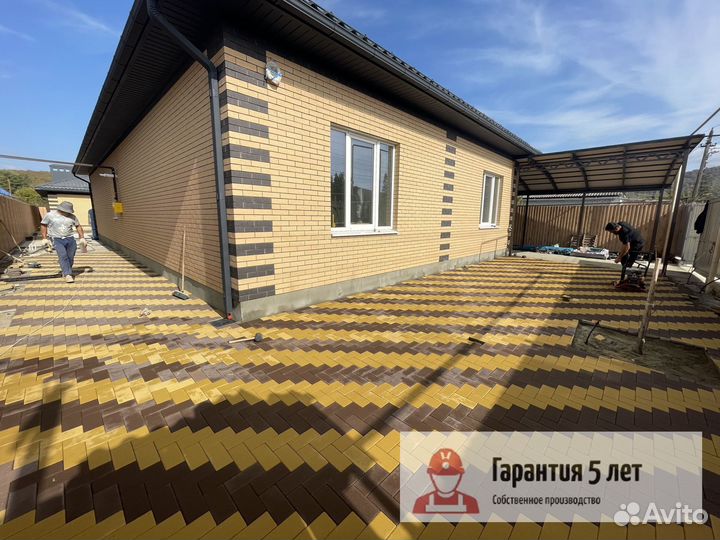 Тротуарная плитка ГОСТ от 100м2