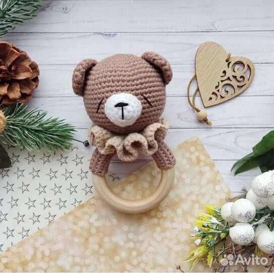 Вяжу на заказ, вязаные погремушки-грызунки