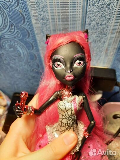 Кукла Монстер Хай Кэтти Нуар