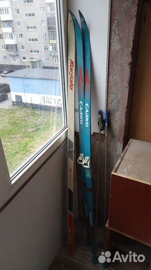Беговые лыжи пластиковые
