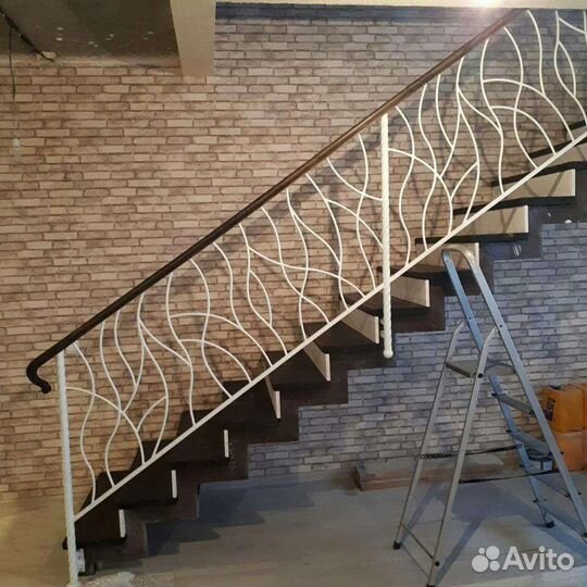 Кованые перила для лестниц