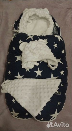 Зимний конверт в коляску