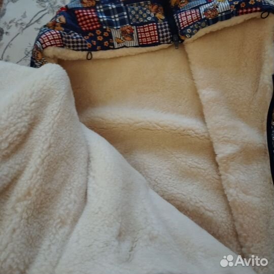 Зимний конверт в коляску