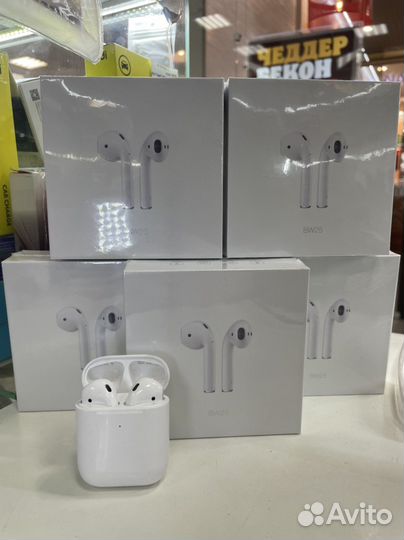 Беспроводные наушники Air Pods 2 (replica)