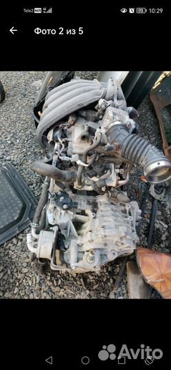 Двигатель и АКПП Nissan note