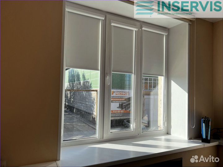 Римские шторы в интерьере