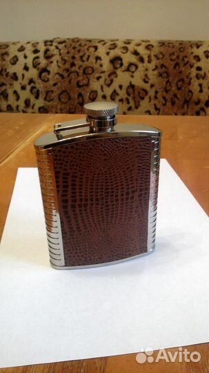 Подарочная фляжка для алкоголя из нержавеющей стал