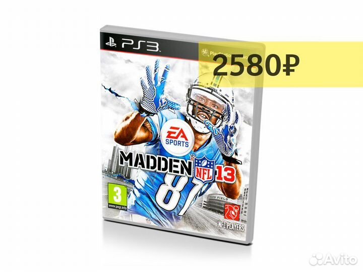 Madden NFL 13, б/у, английский (PS3)
