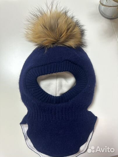 Шапка шлем для мальчика 48-50 р