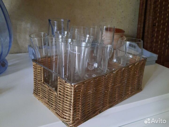 Корзина для белья, корзина плетёная