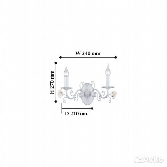 Настенный светильник F-Promo rosetta 2134-2W