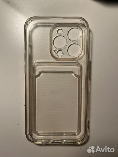 Чехол на iPhone 14 pro прозрачный