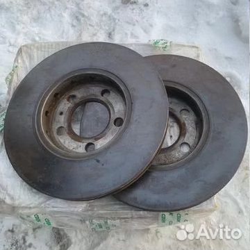 Диски тормозные передние (ориг.) VAG 256 мм