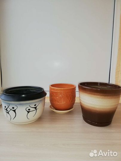 Керамические горшки