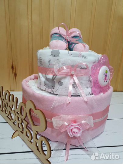 Торт из памперсов