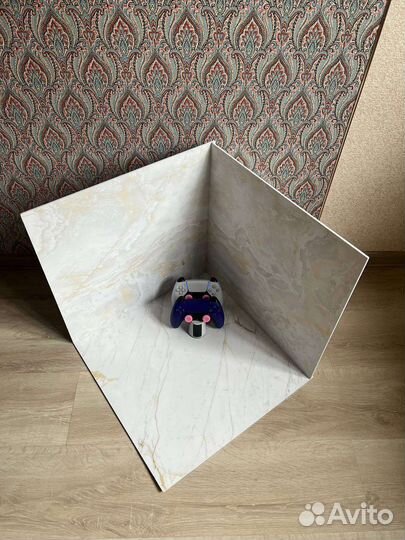 Фотофон пластиковый угловой мрамор