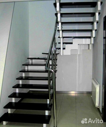 Металлокаркас для лестницы 